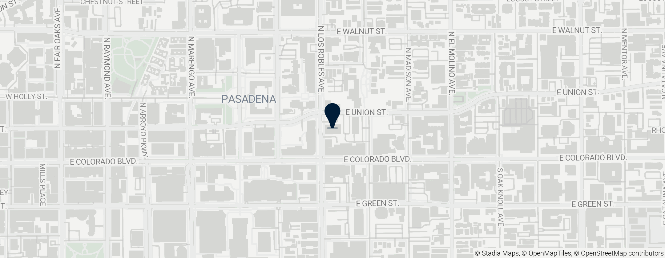 Map of Pacific Asia Museum