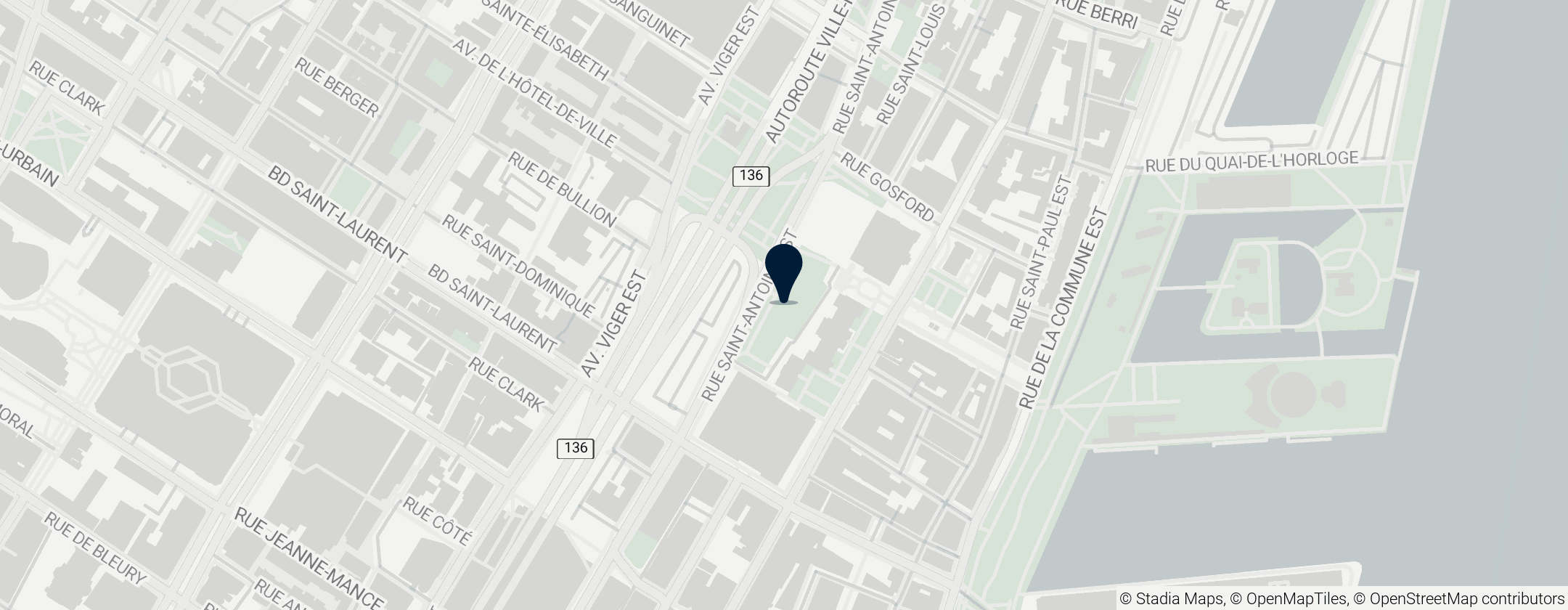 Map of Champ-De-Mars