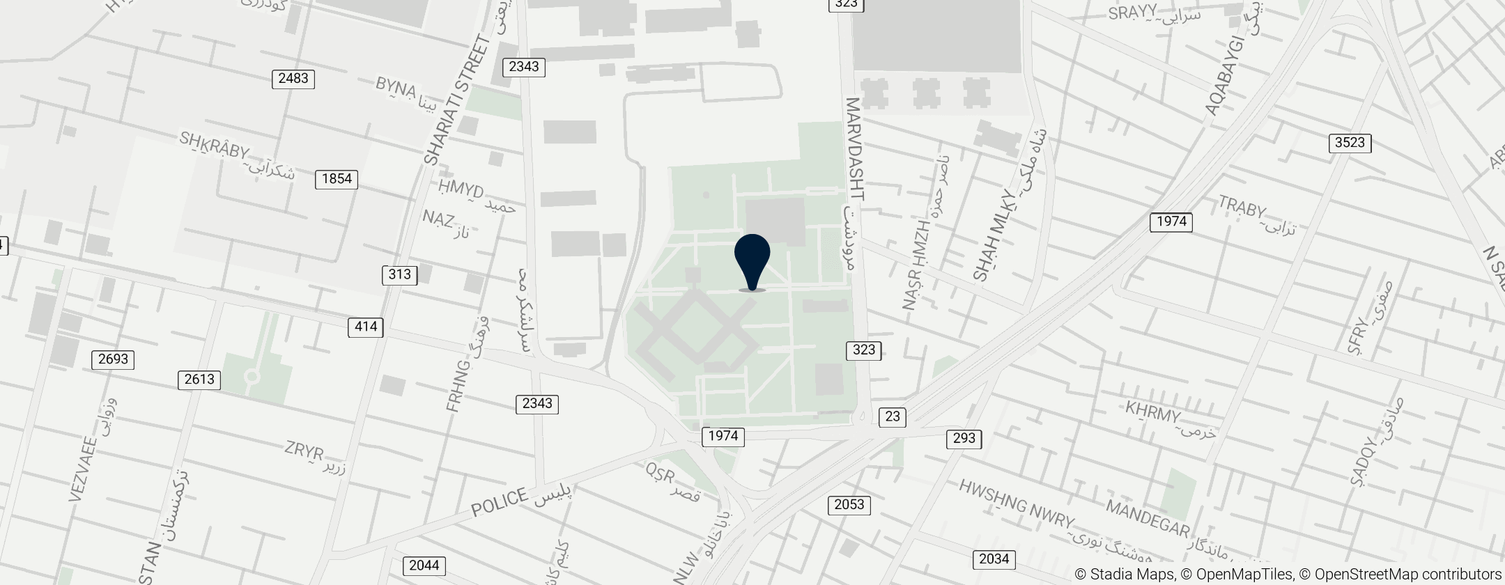 Map of Prison de Qasr