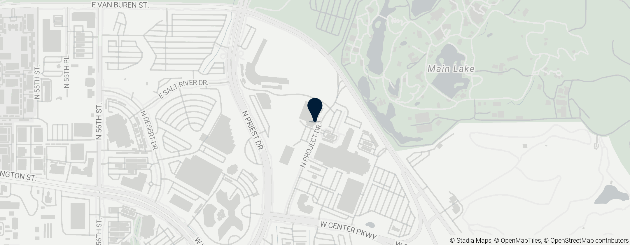 Map of Hall of Flame Museum of Firefighting