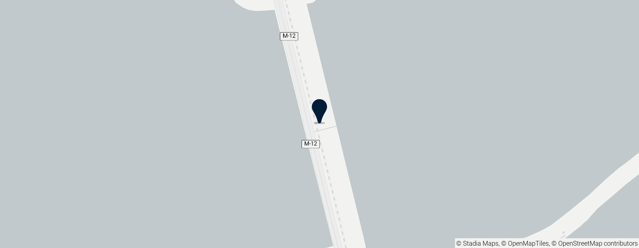 Map of Nizhnekamsk Hydroelectric Station