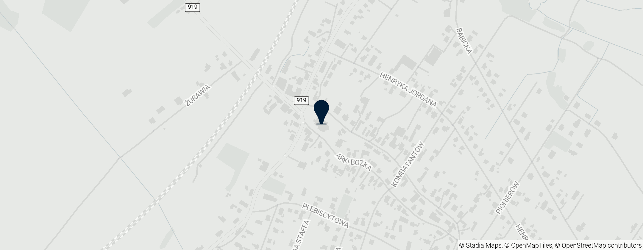 Map of Kościół św. Jadwigi w Raciborzu