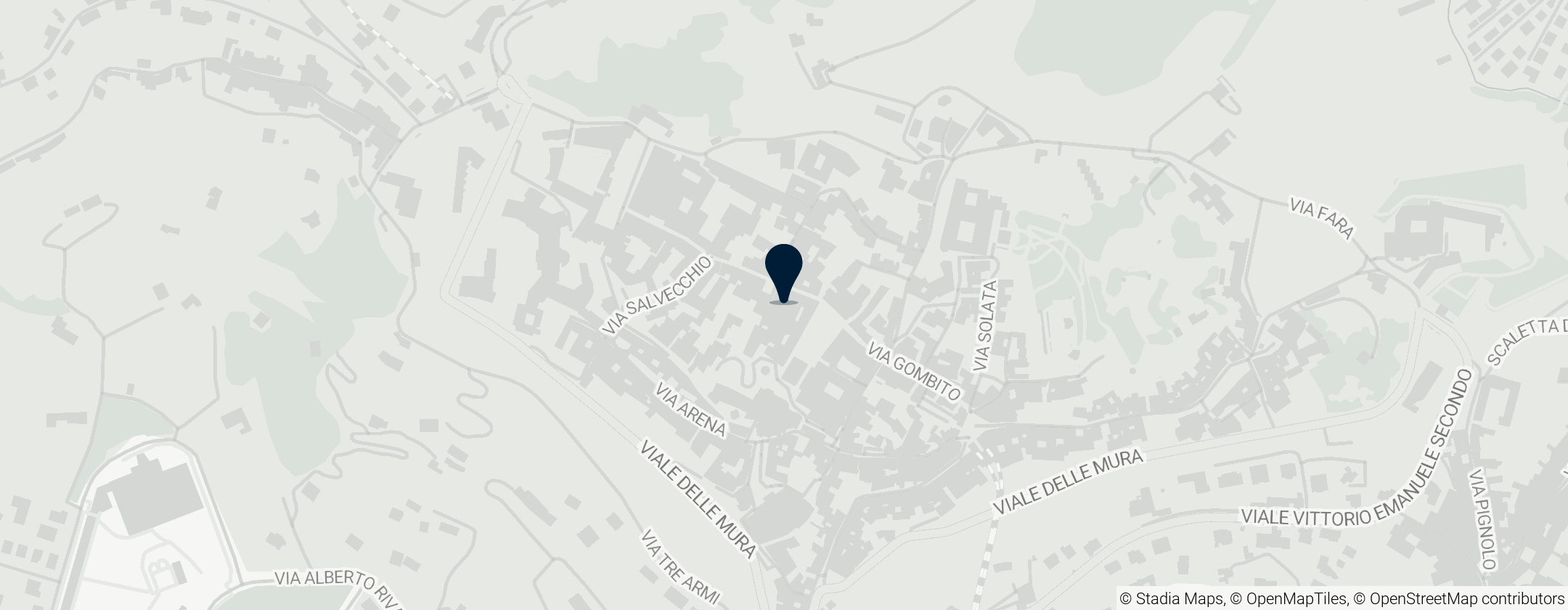 Map of Teatro Sociale