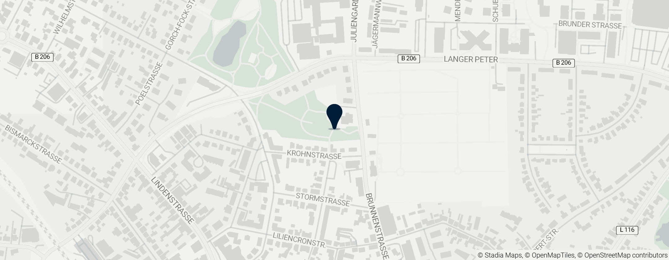 Map of Kammer von Warringholz