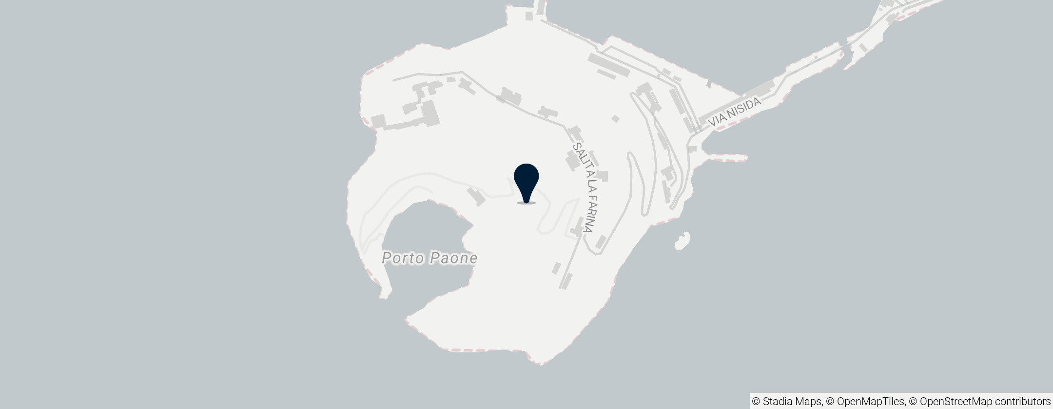 Map of Nisida Island