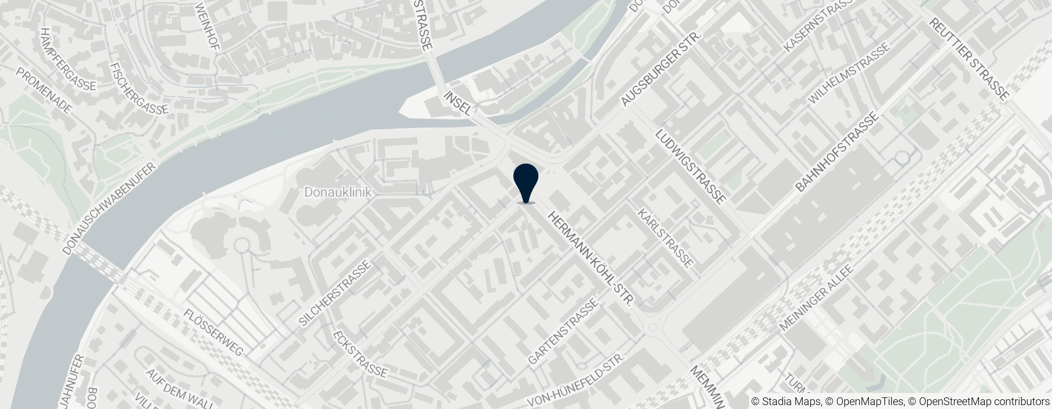 Map of Allianz Neu-Ulm