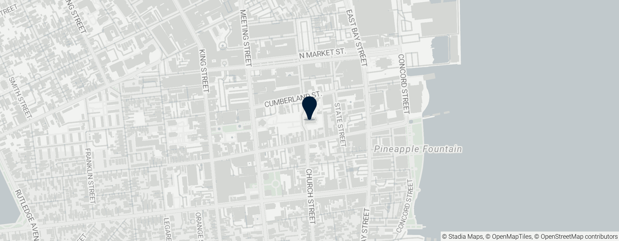 Map of Saint Philip Protestant Episcopal Church