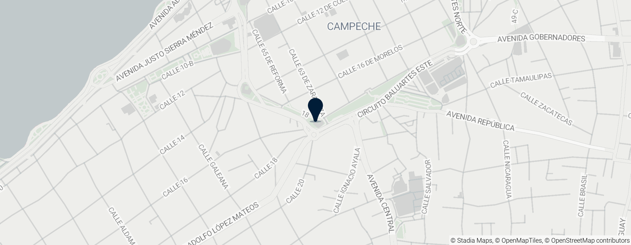 Map of San Juan Bastion