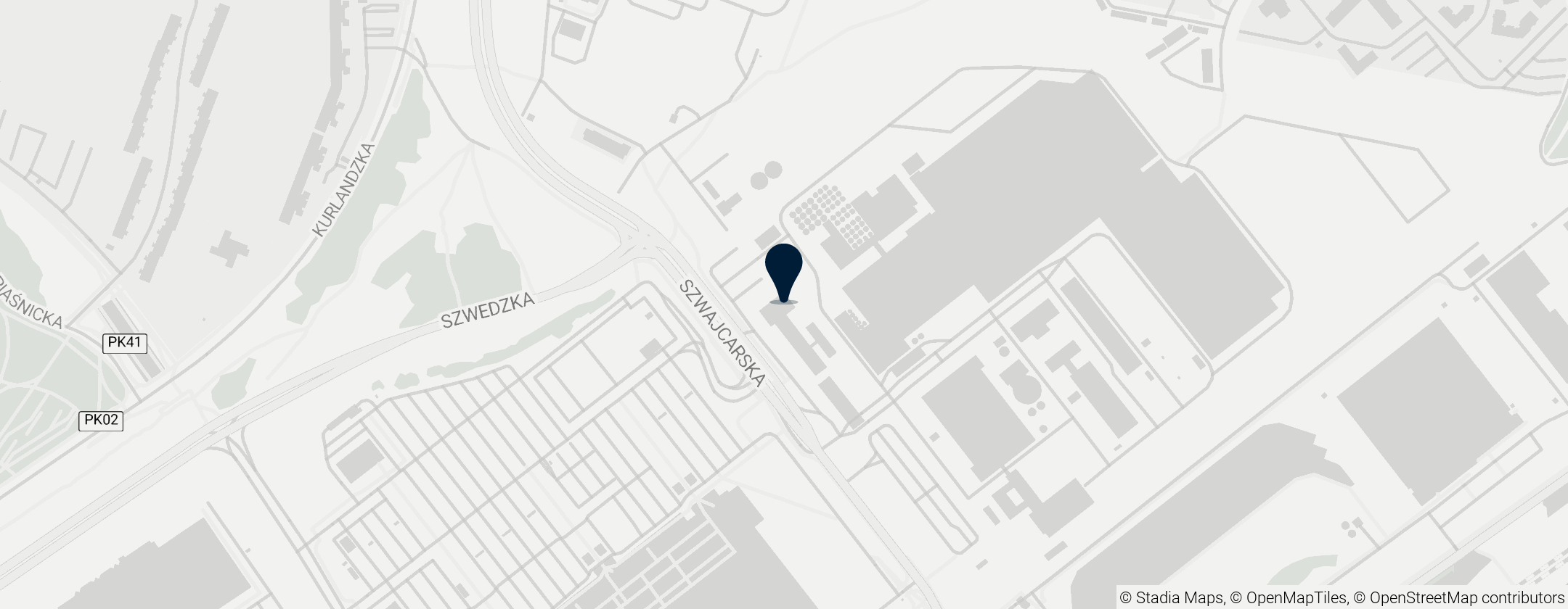 Map of Lech Brewery Visitors Centre