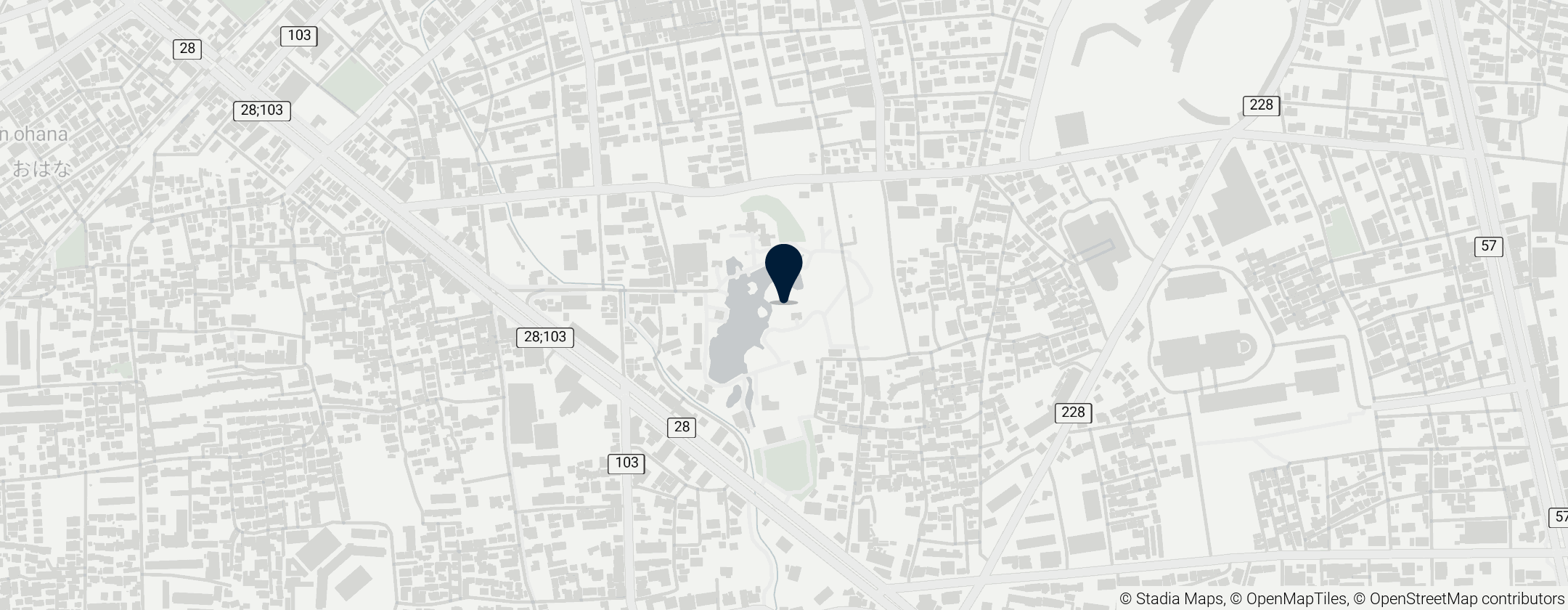 Map of Suizen-ji Joju-en