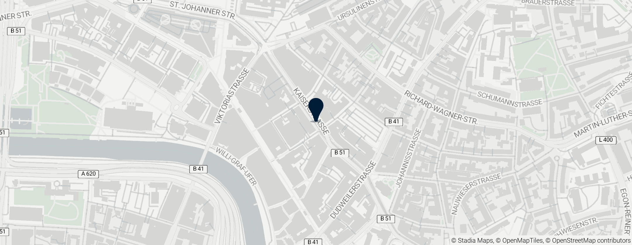 Map of Saarlandmuseum