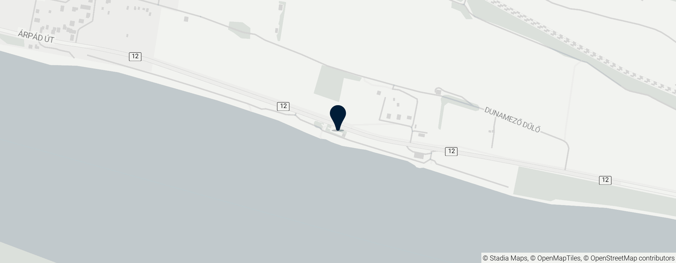 Map of LIMES Pannónia, BURGUS római kikötőerőd