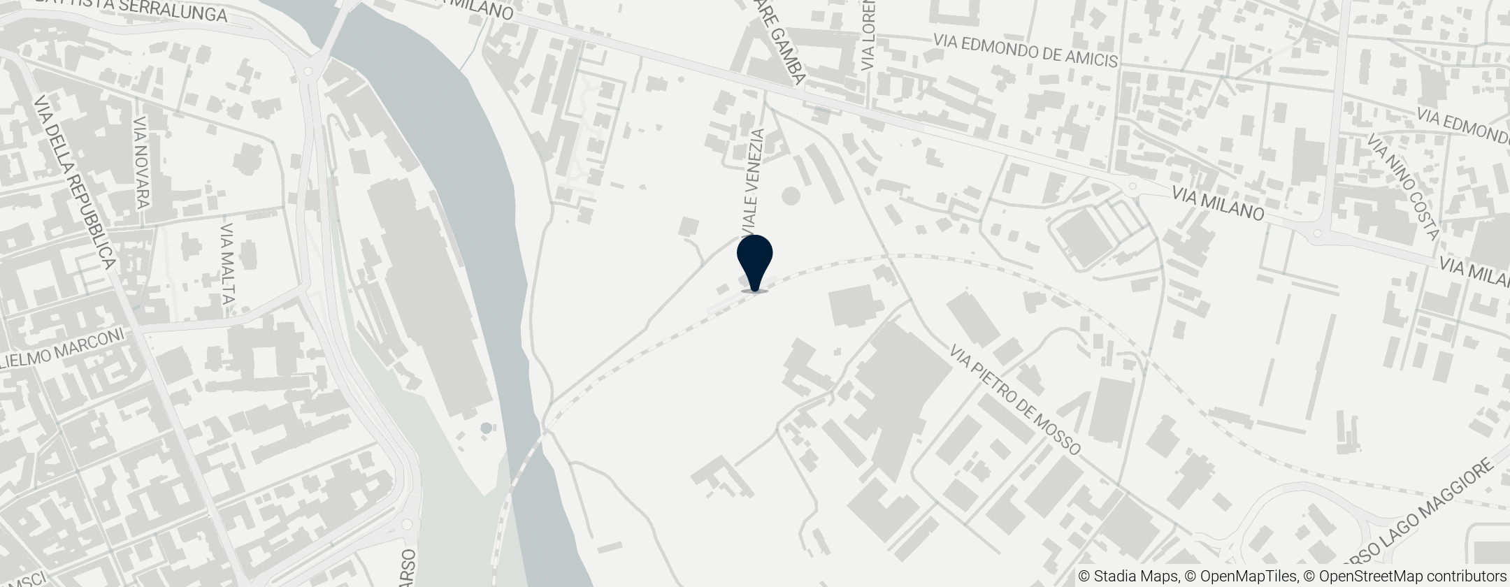 Map of Biella Chiavazza