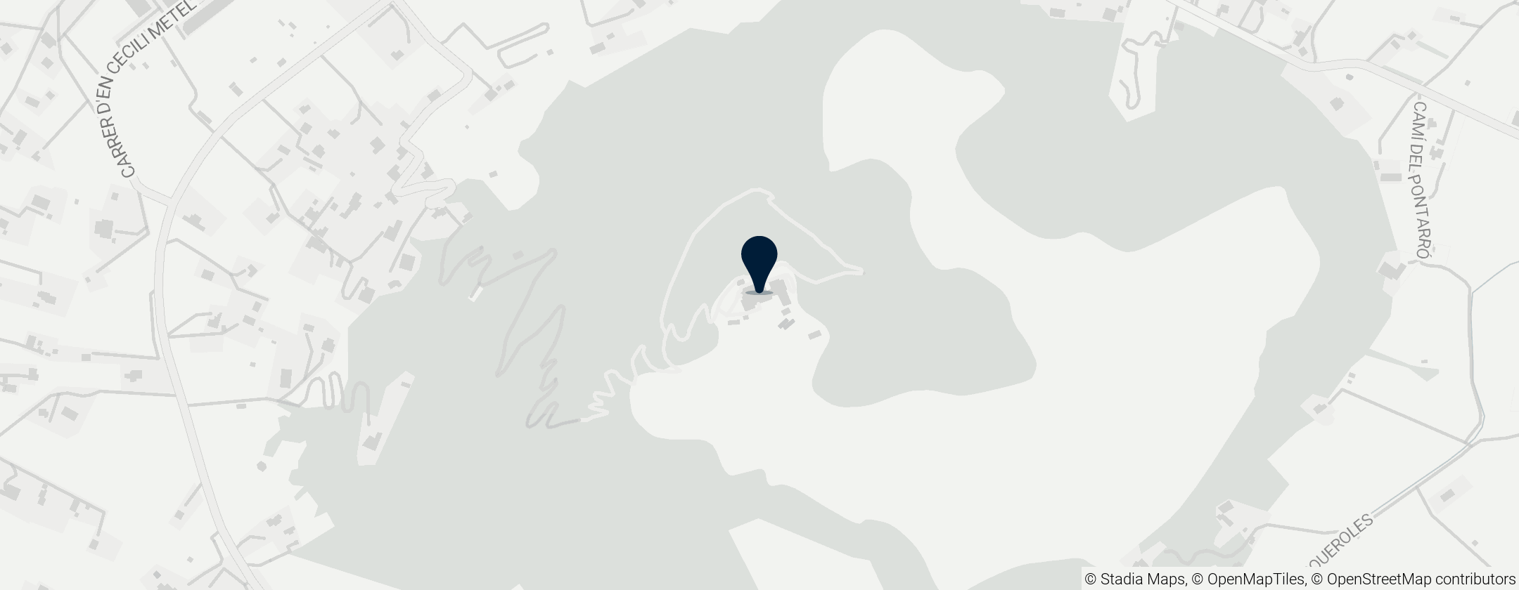 Map of Puig de Maria