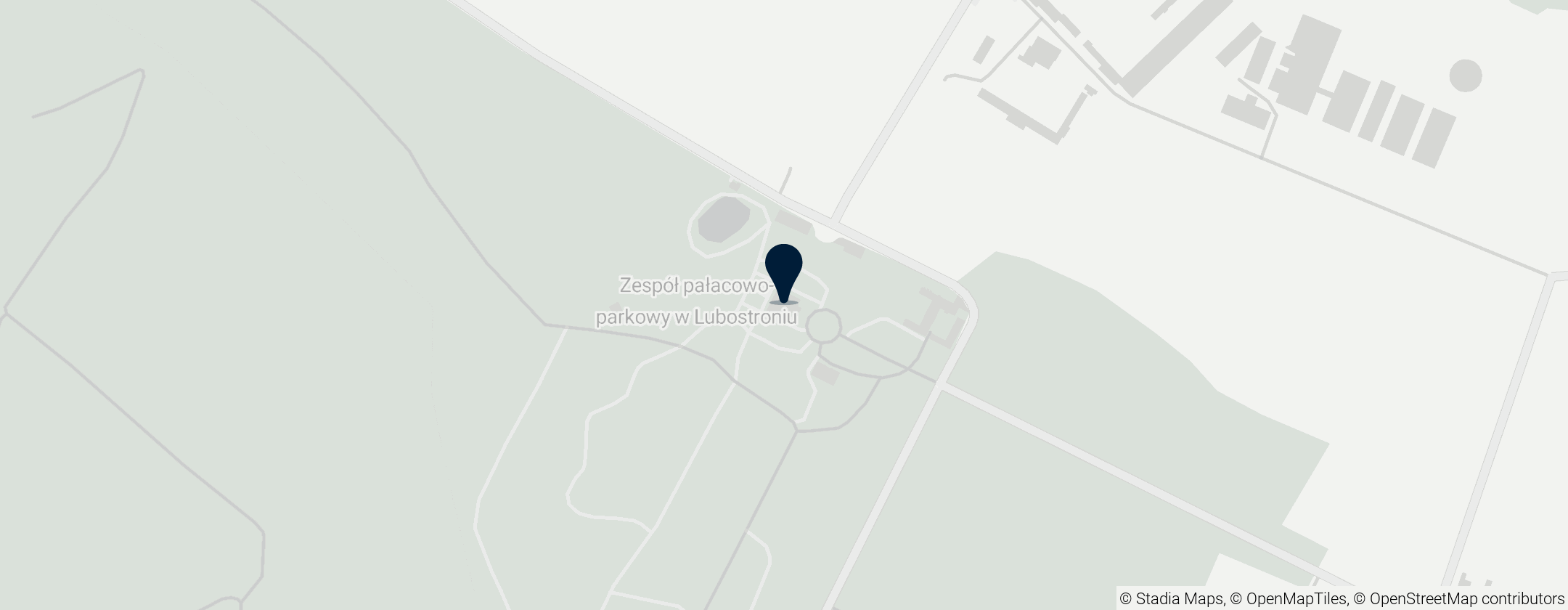 Map of Pałac w Lubostroniu