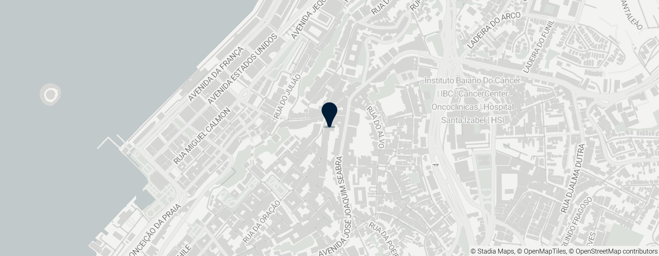 Map of Igreja NS do Rosário dos Pretos