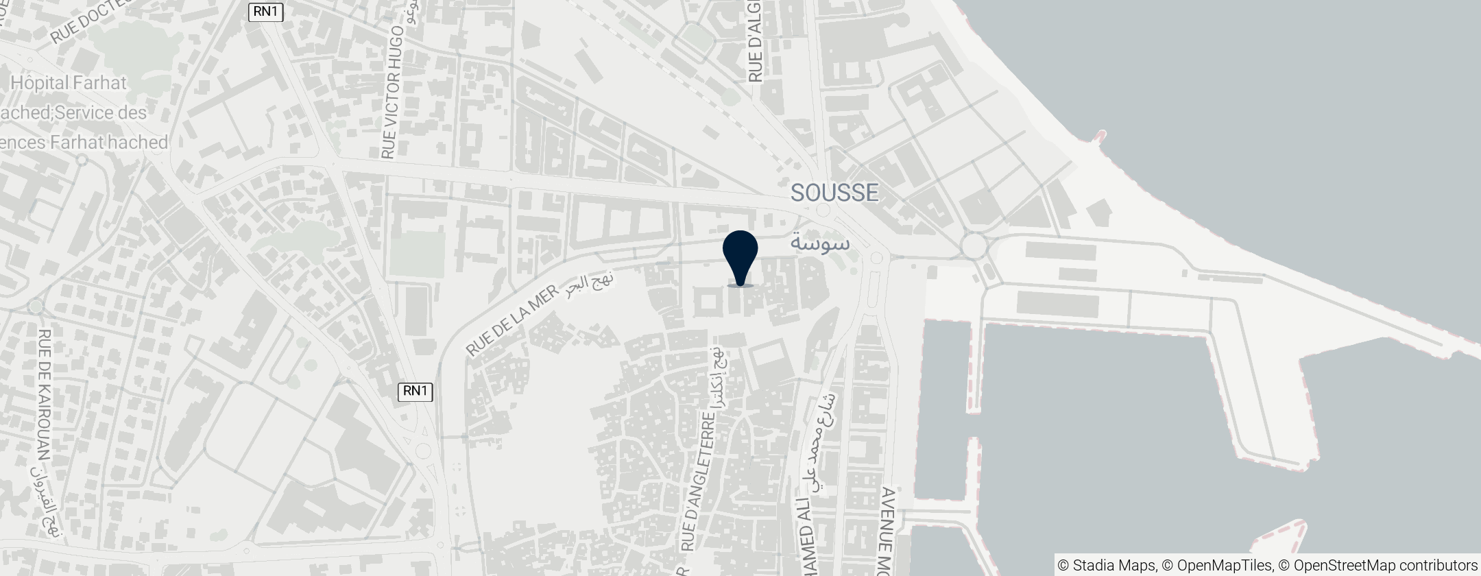 Map of Dar Essid Museum 