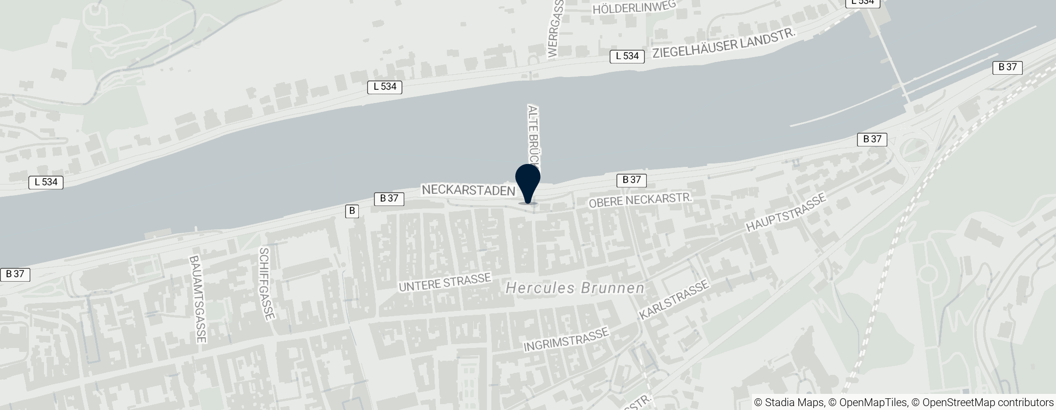 Map of Heidelberg Bridge Monkey