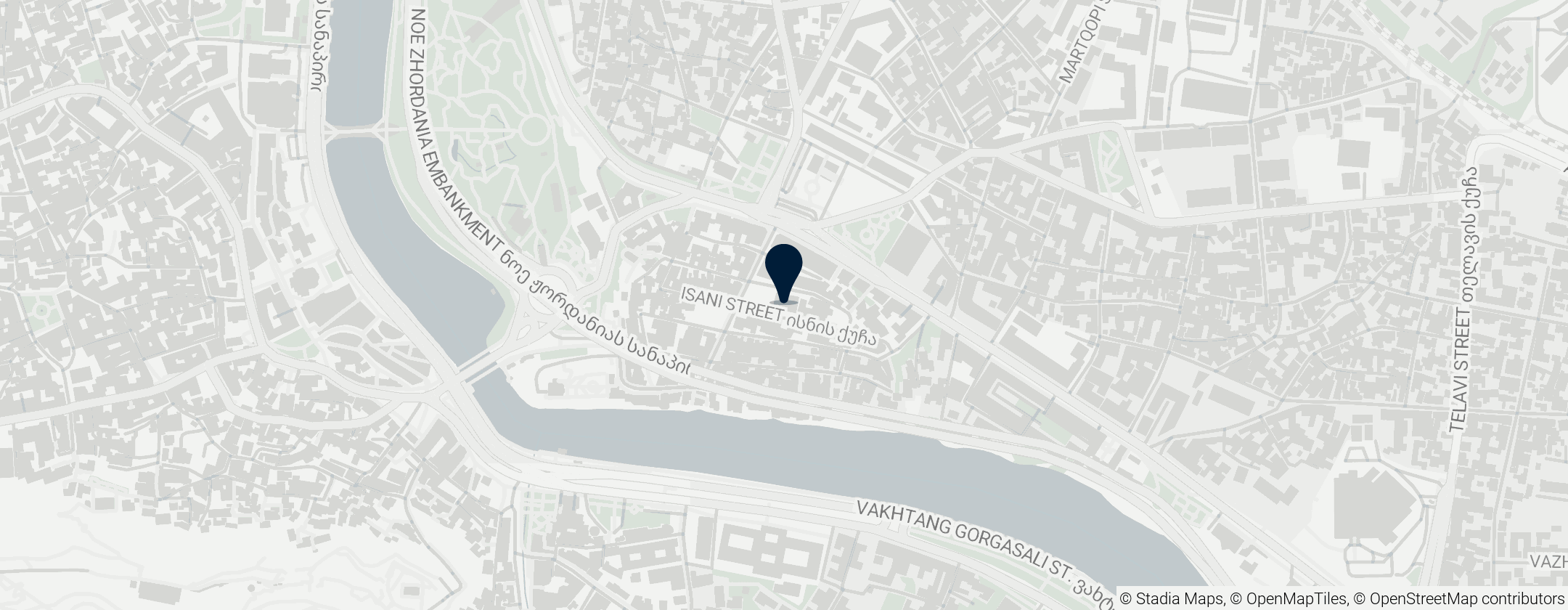 Map of Karmir Avetaran Armenian Apostolic Church ruins