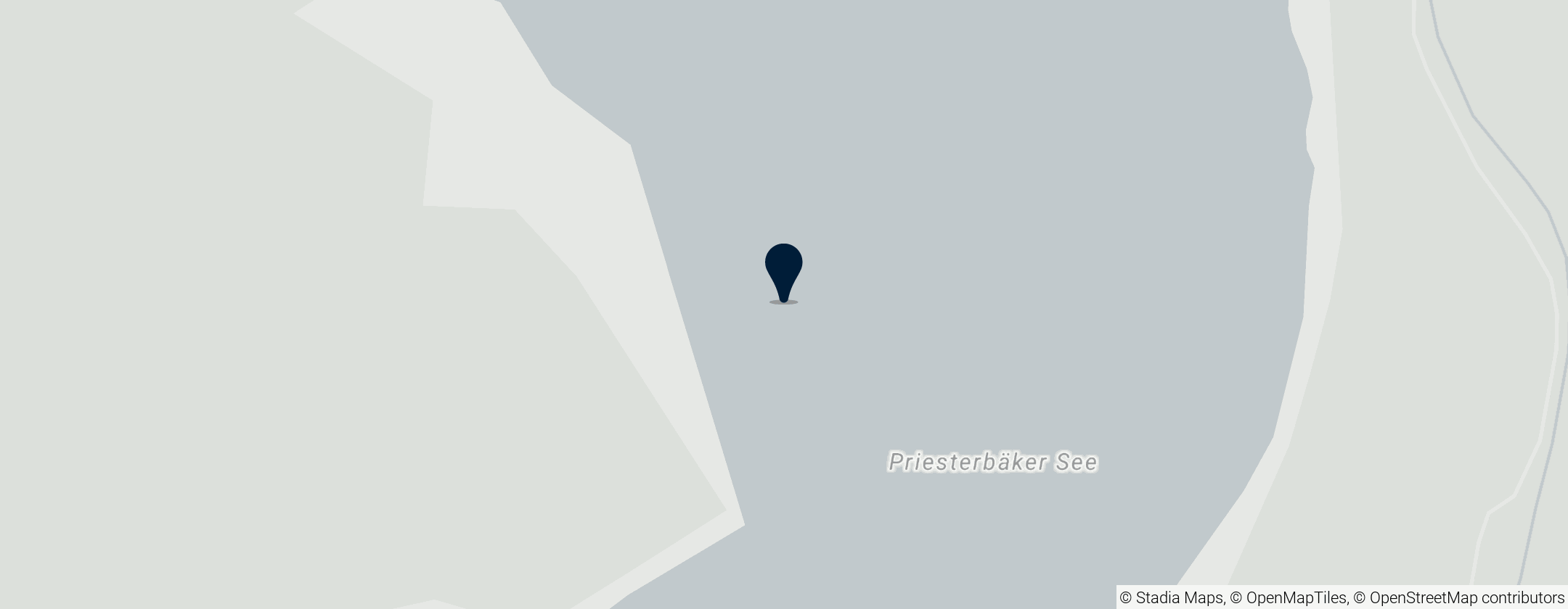 Map of Priesterbäker See