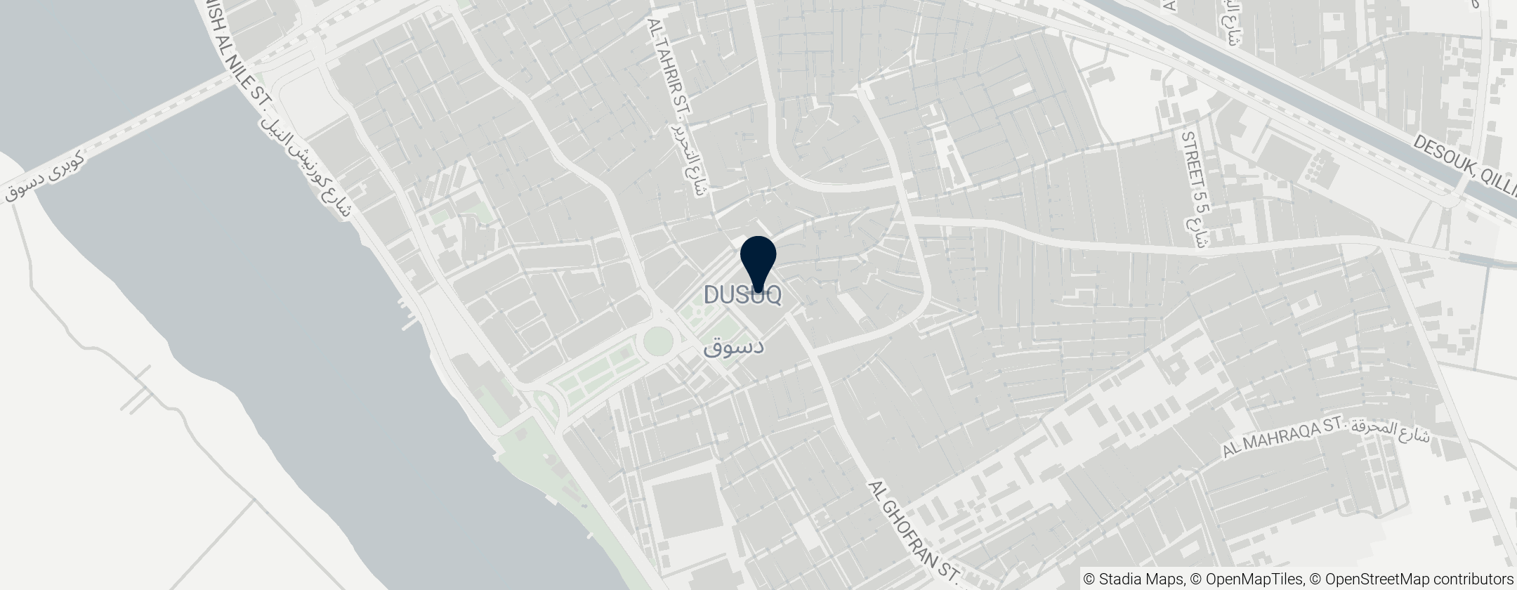 Map of Ibrahim El-Desouky Mosque