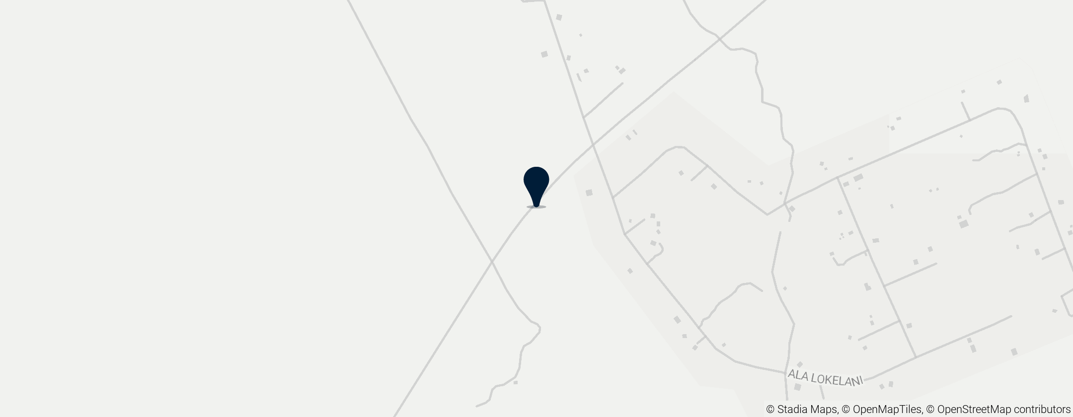 Map of Chain of Craters Road