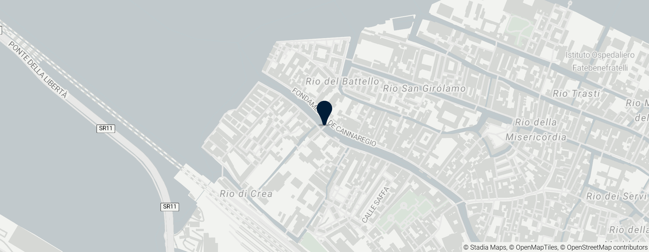 Map of Ponte dei Tre Archi