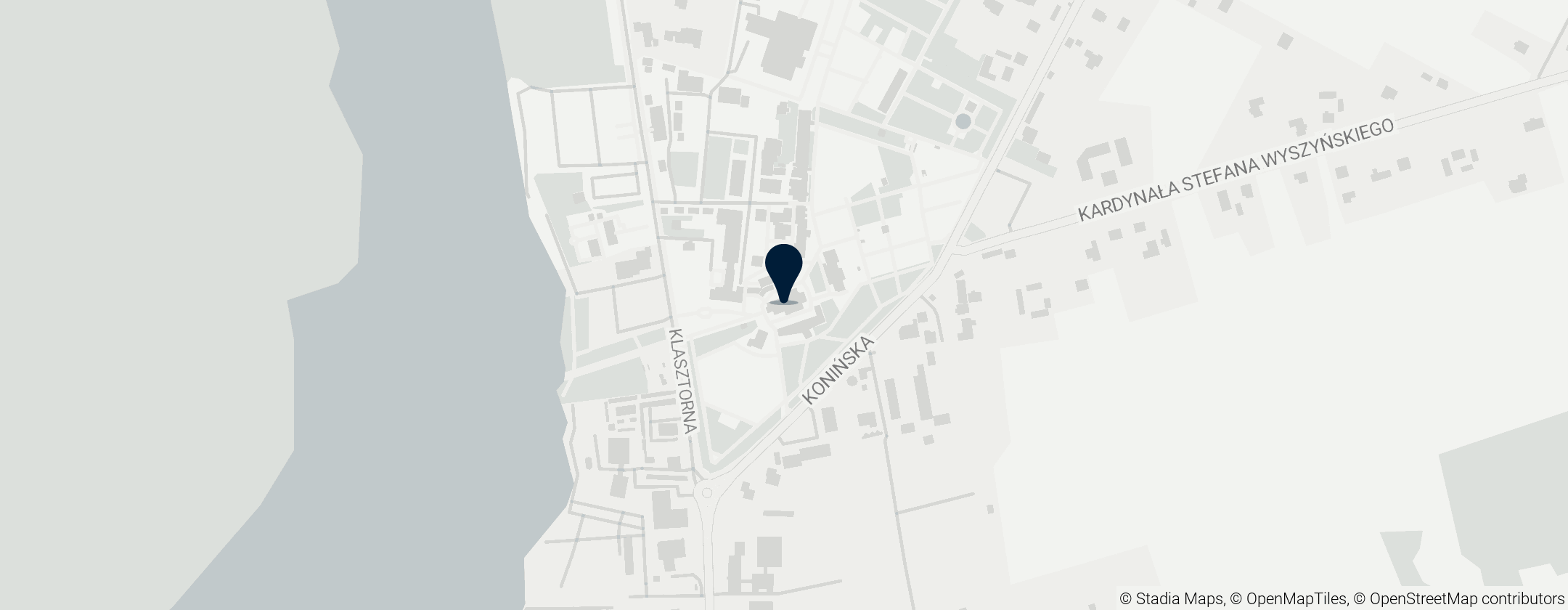 Map of Kościół św. Doroty w Licheniu Starym