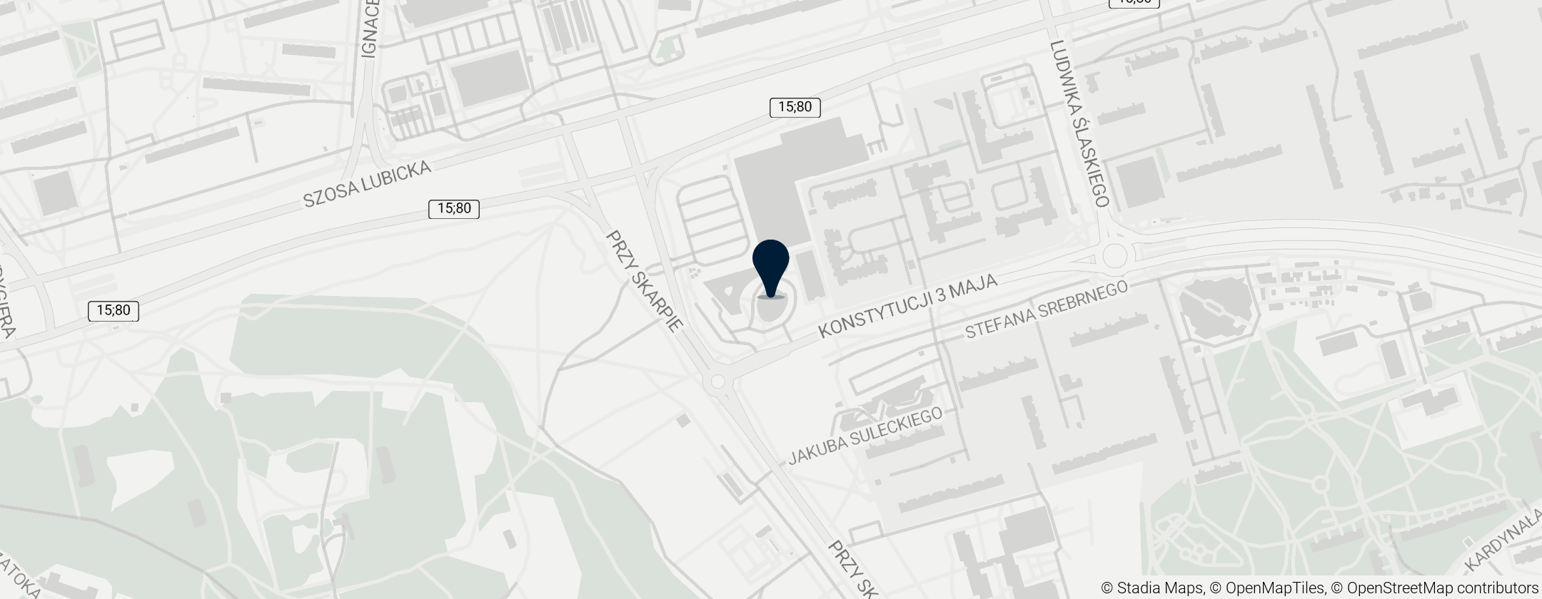 Map of Parafia Najświętszej Maryi Panny Częstochowskiej w Toruniu