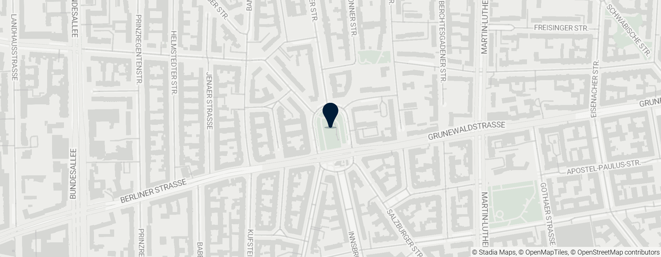 Map of Bayerischer Platz