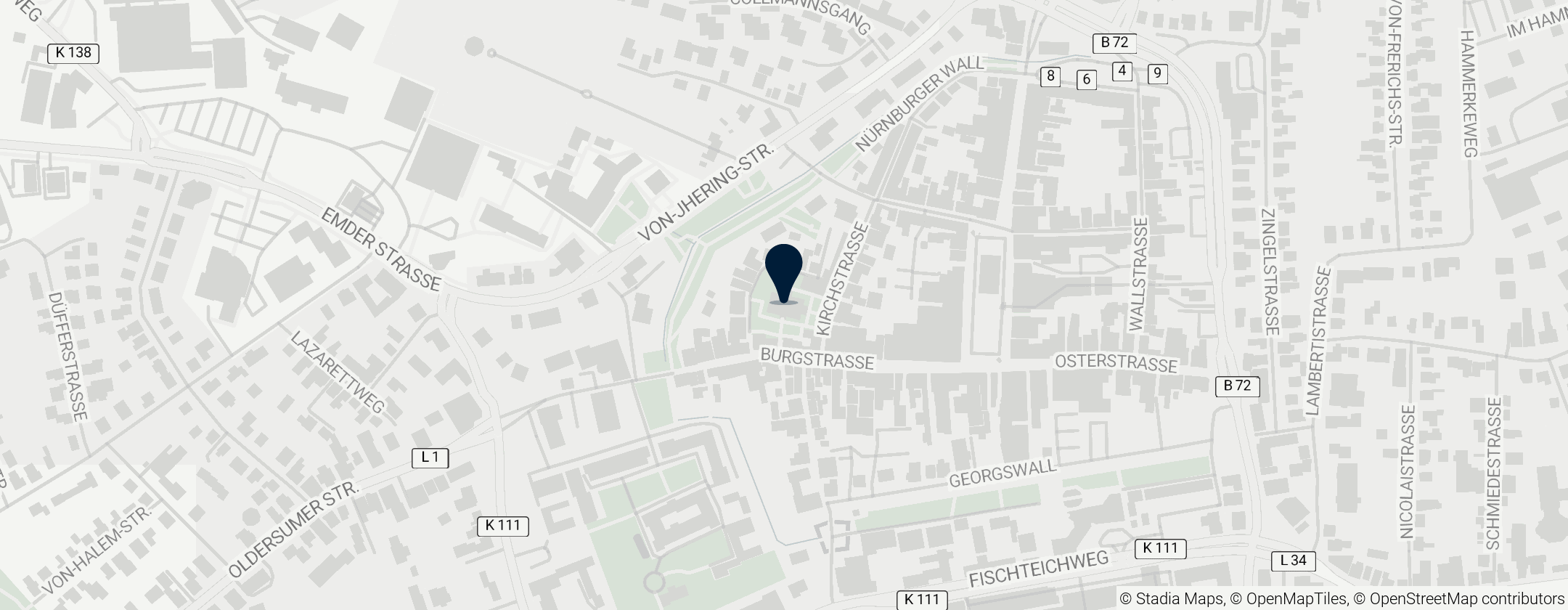 Map of Lambertikirche