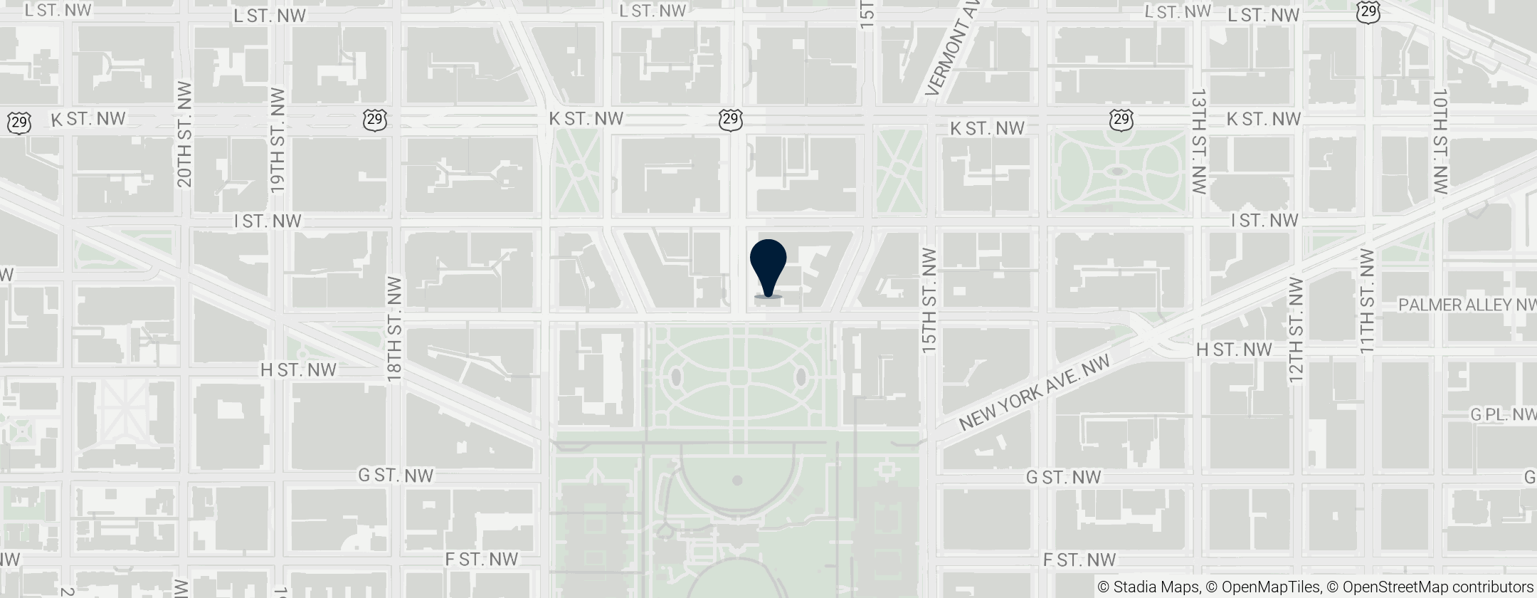 Map of Saint John's Episcopal Church