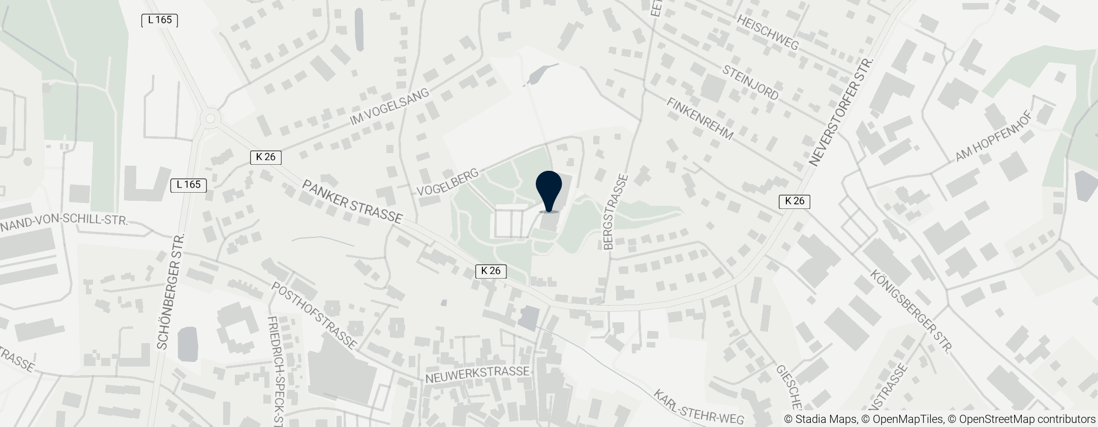 Map of Bismarckturm Lütjenburg