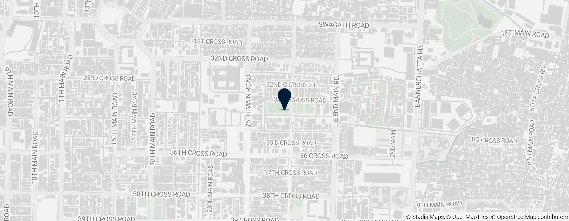 Map of Jayanagar District