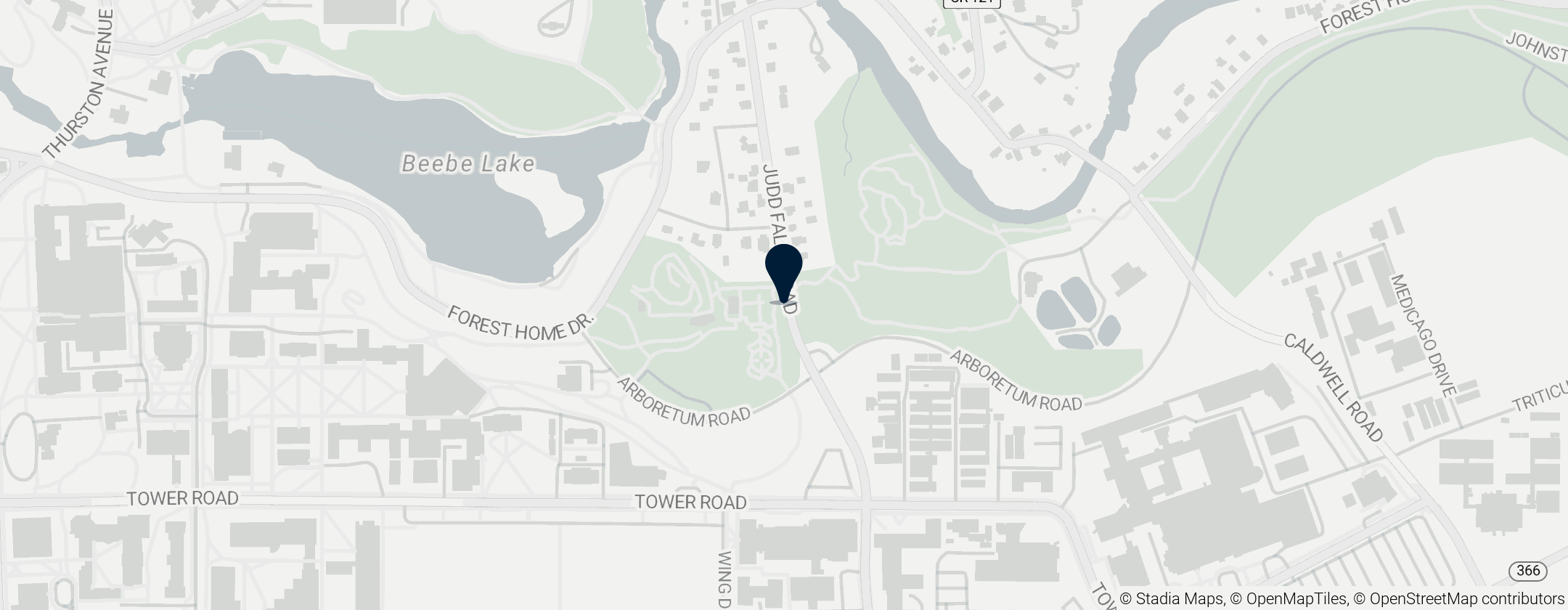 Map of Plantaciones Cornell