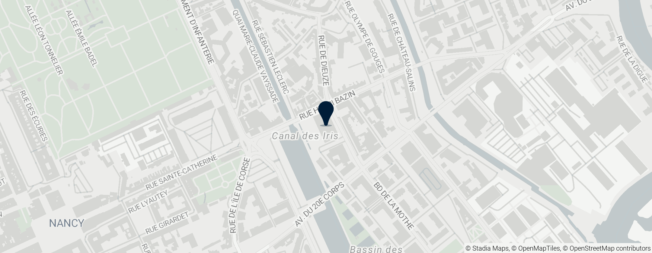 Map of École Nationale Supérieure d'Architecture de Nancy