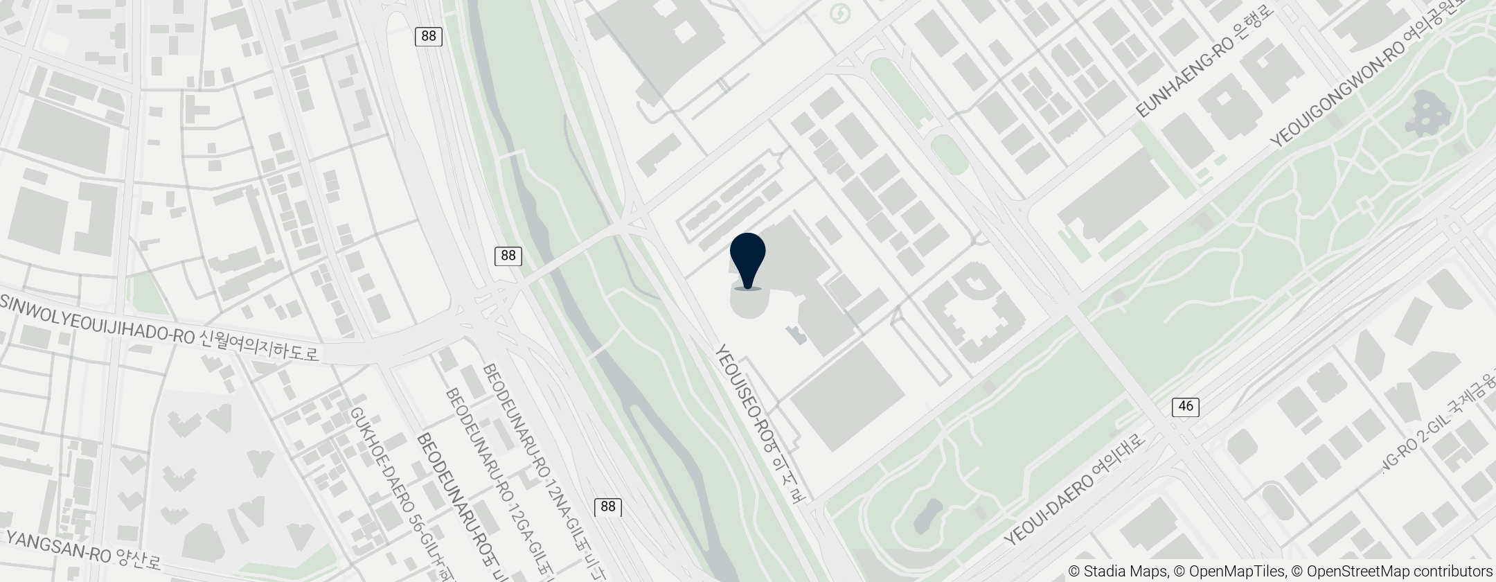 Map of KBS Exhibition Hall