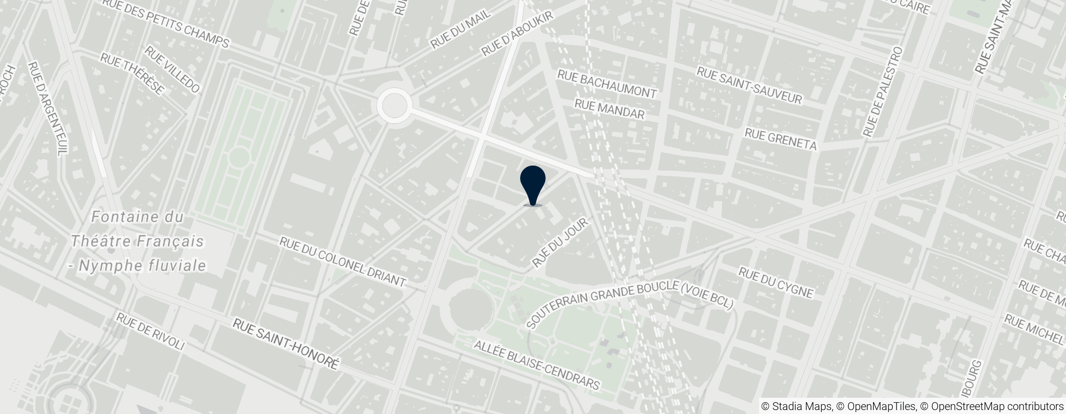 Map of Vinoteca Ô Chateau