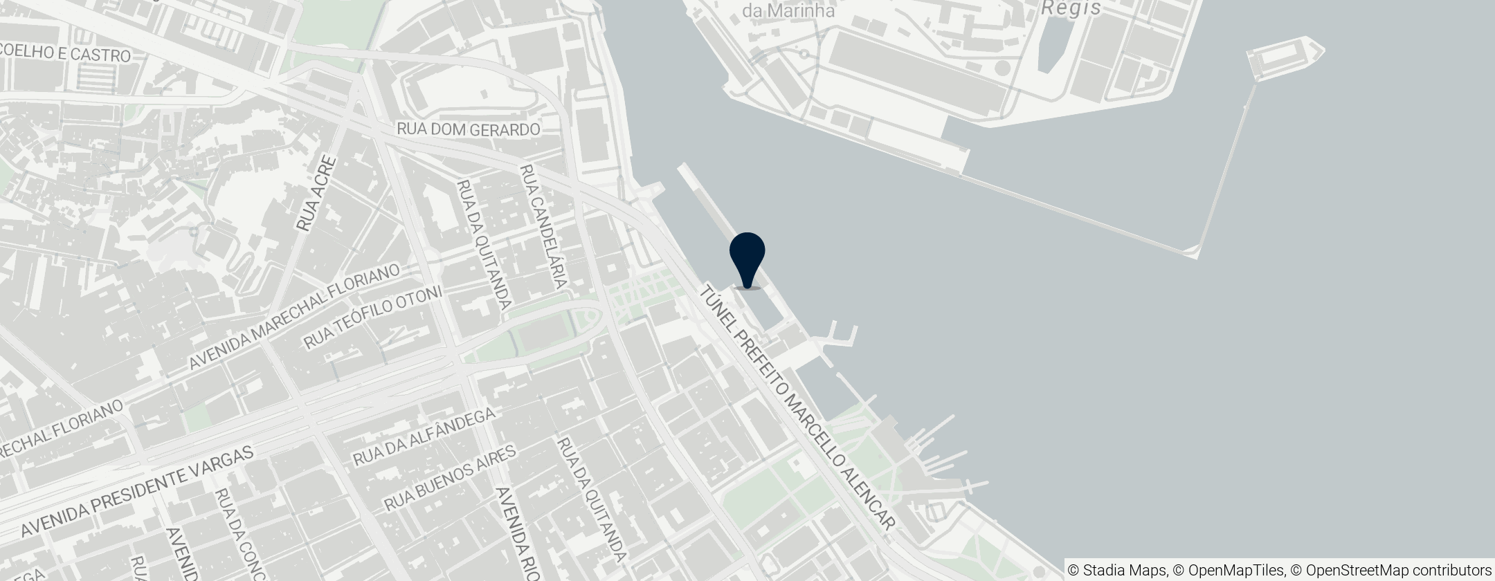 Map of Espaço Cultural da Marinha