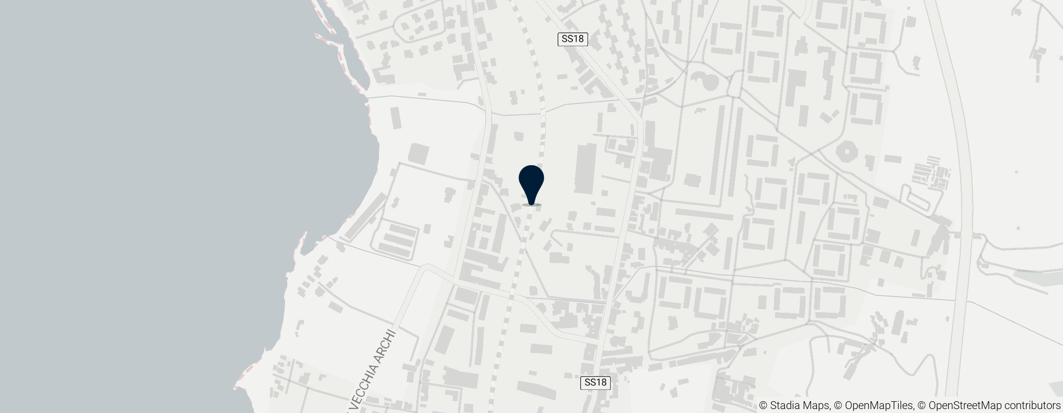 Map of Stazione di Reggio Calabria Archi