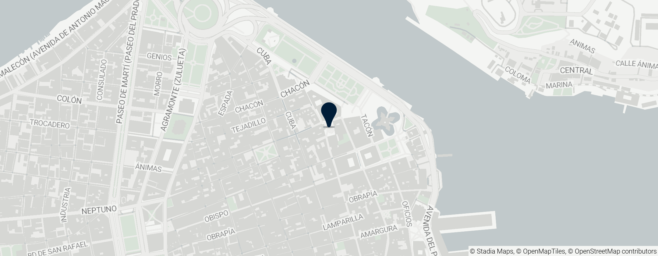 Map of Plaza de la Catedral