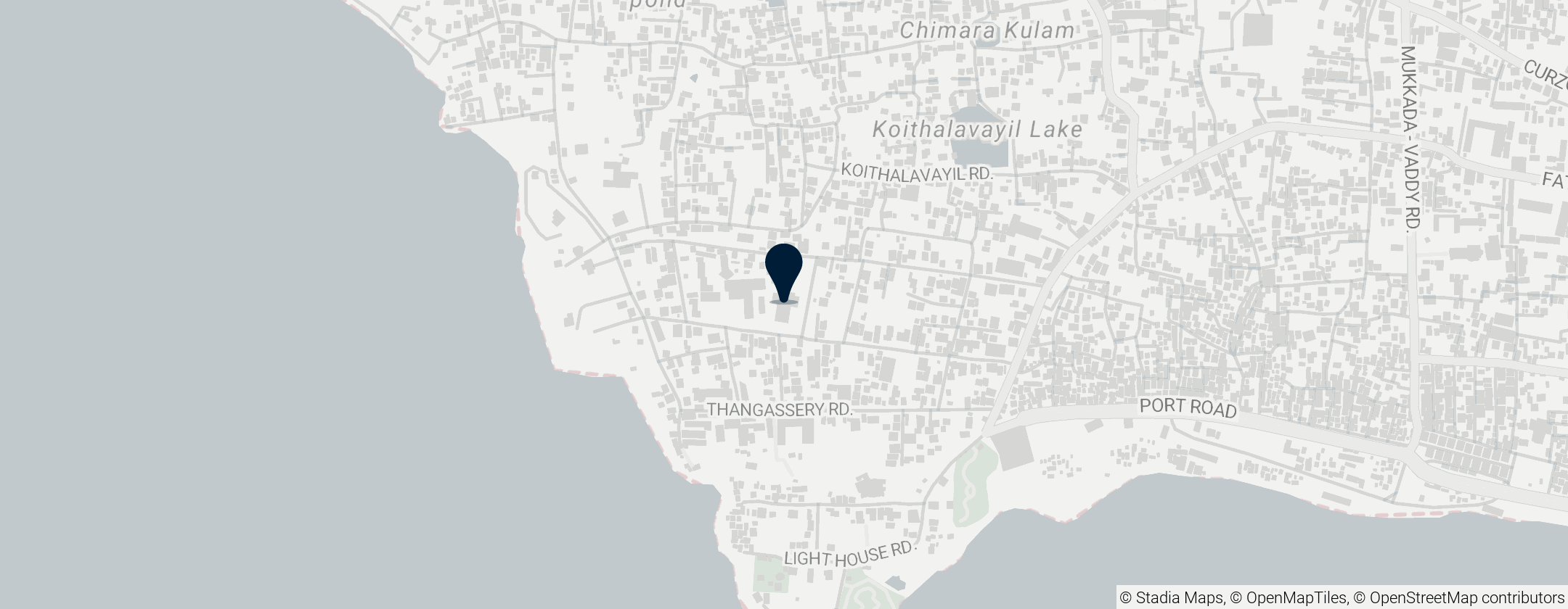 Map of Infant Jesus Church