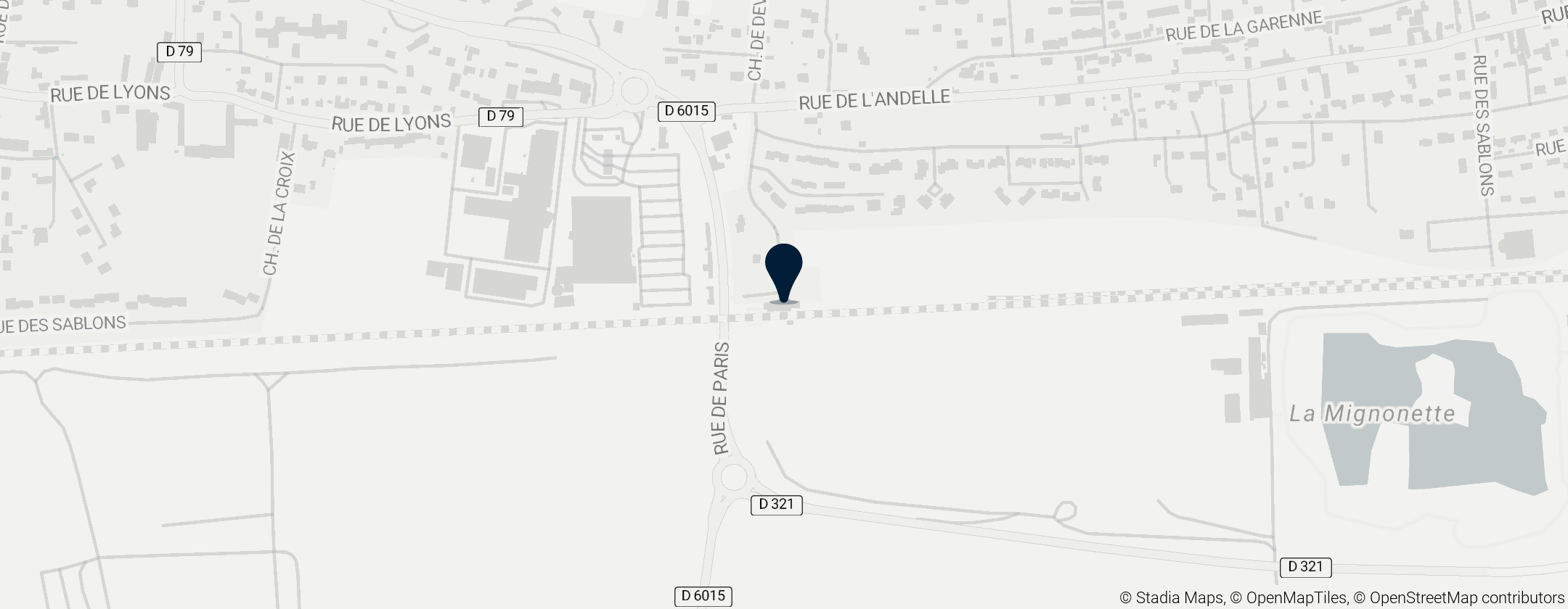 Map of Gare de Pont-de-l'Arche