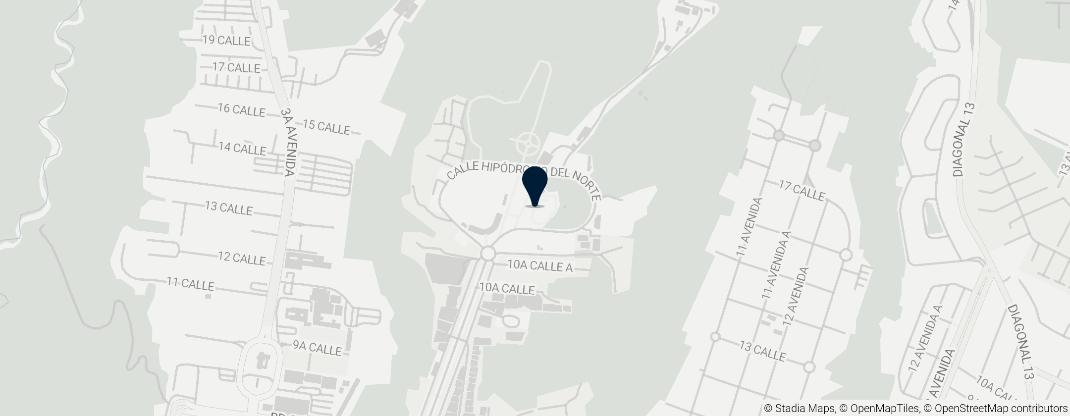 Map of Relief Map of the Republic of Guatemala