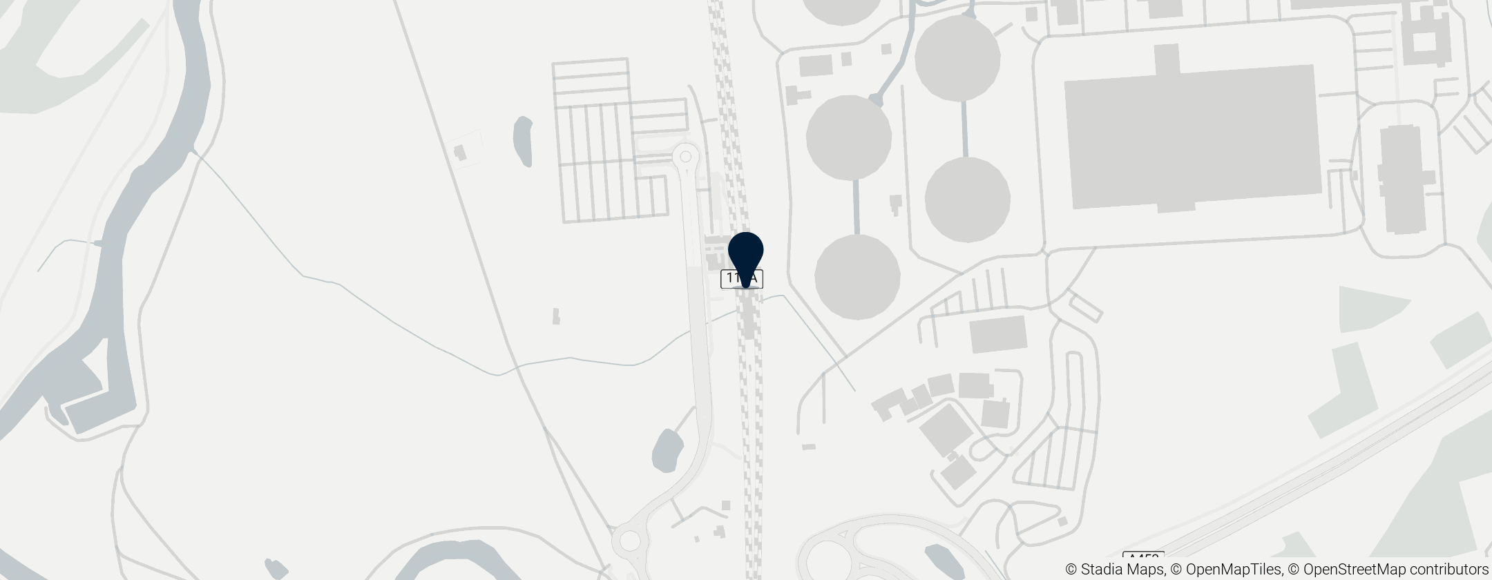 Map of East Midlands Parkway