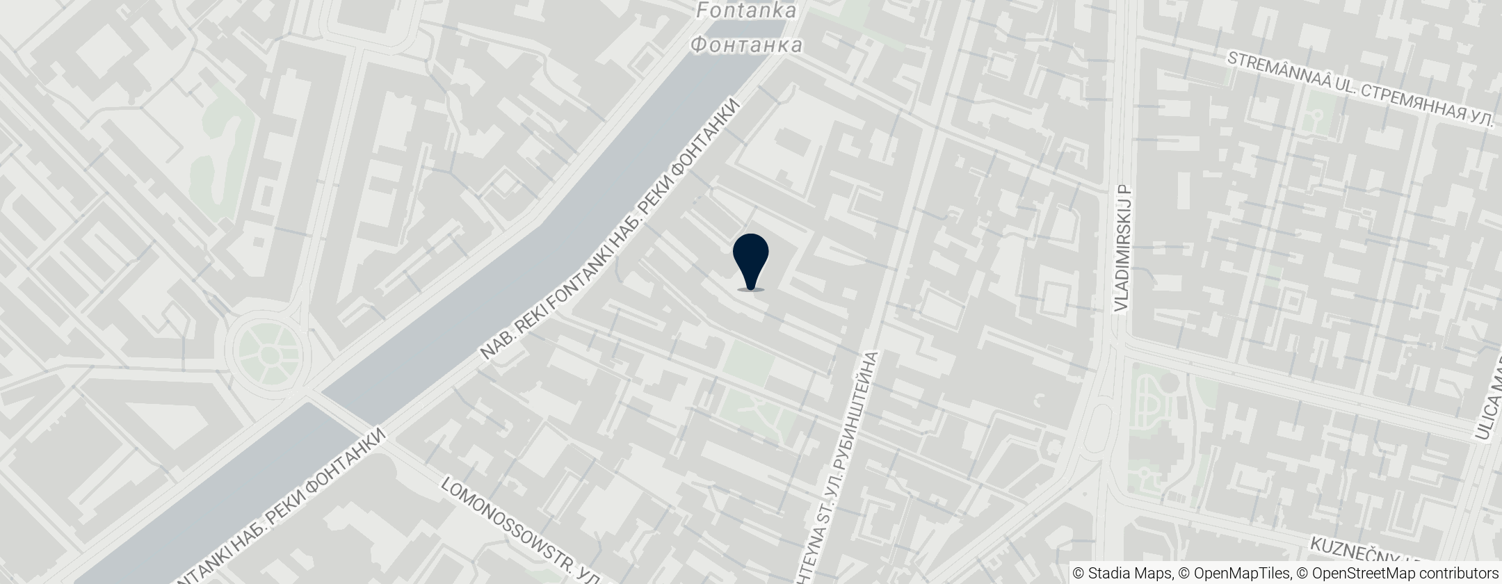 Map of Tolstoy House