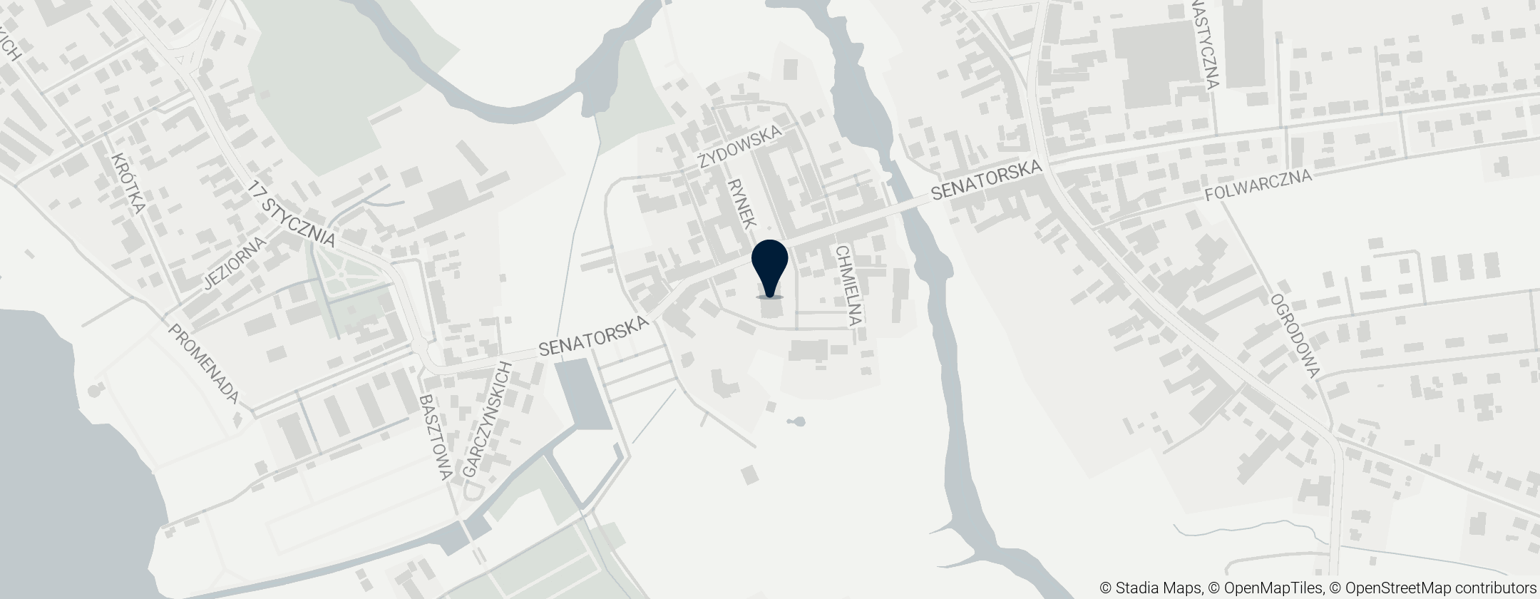 Map of Kościół Najświętszej Maryi Panny Wniebowziętej w Zbąszyniu