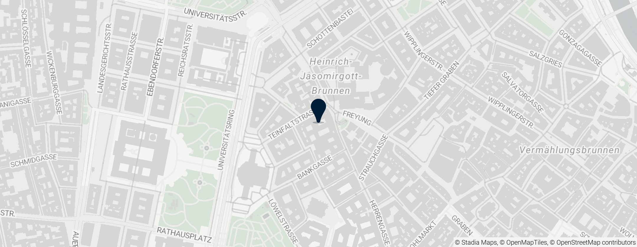 Map of Palais Kinsky