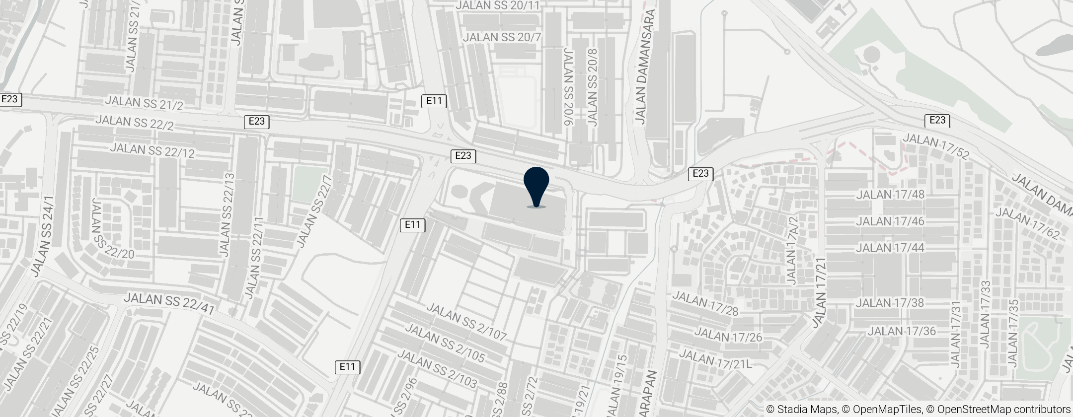 Map of 3 Damansara Shopping Mall