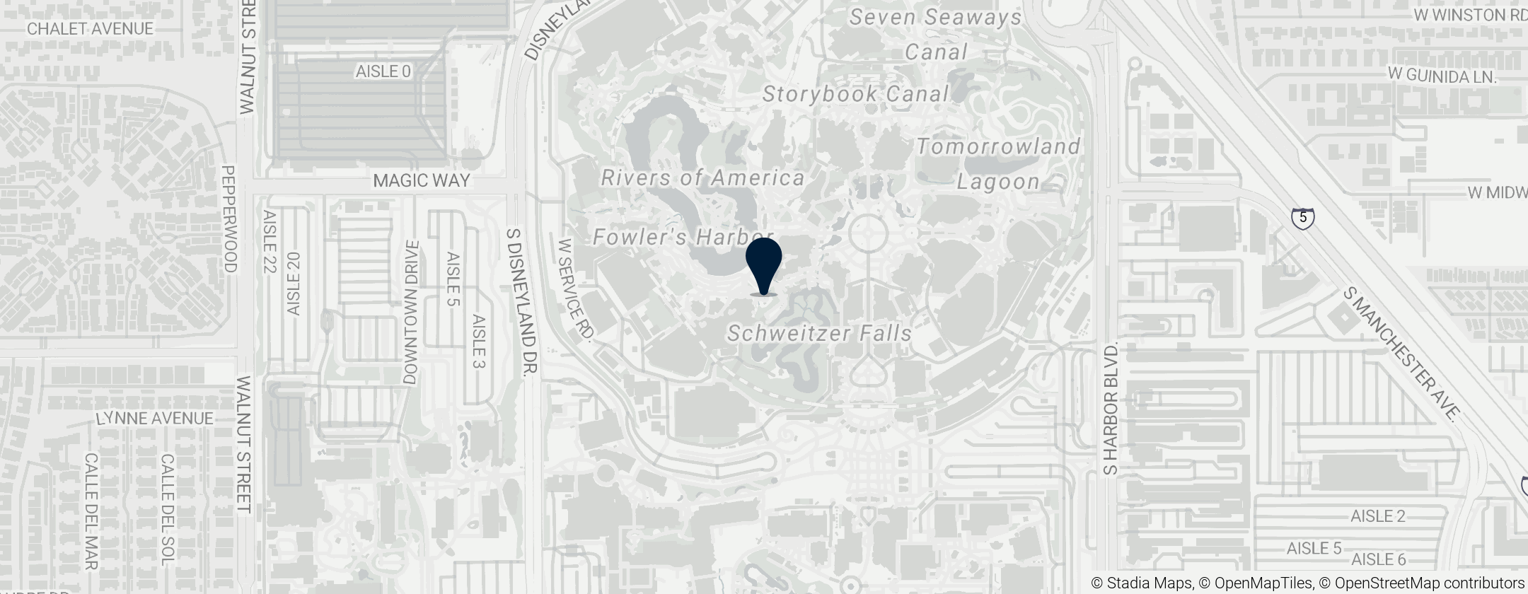 Map of Tarzan's Treehouse